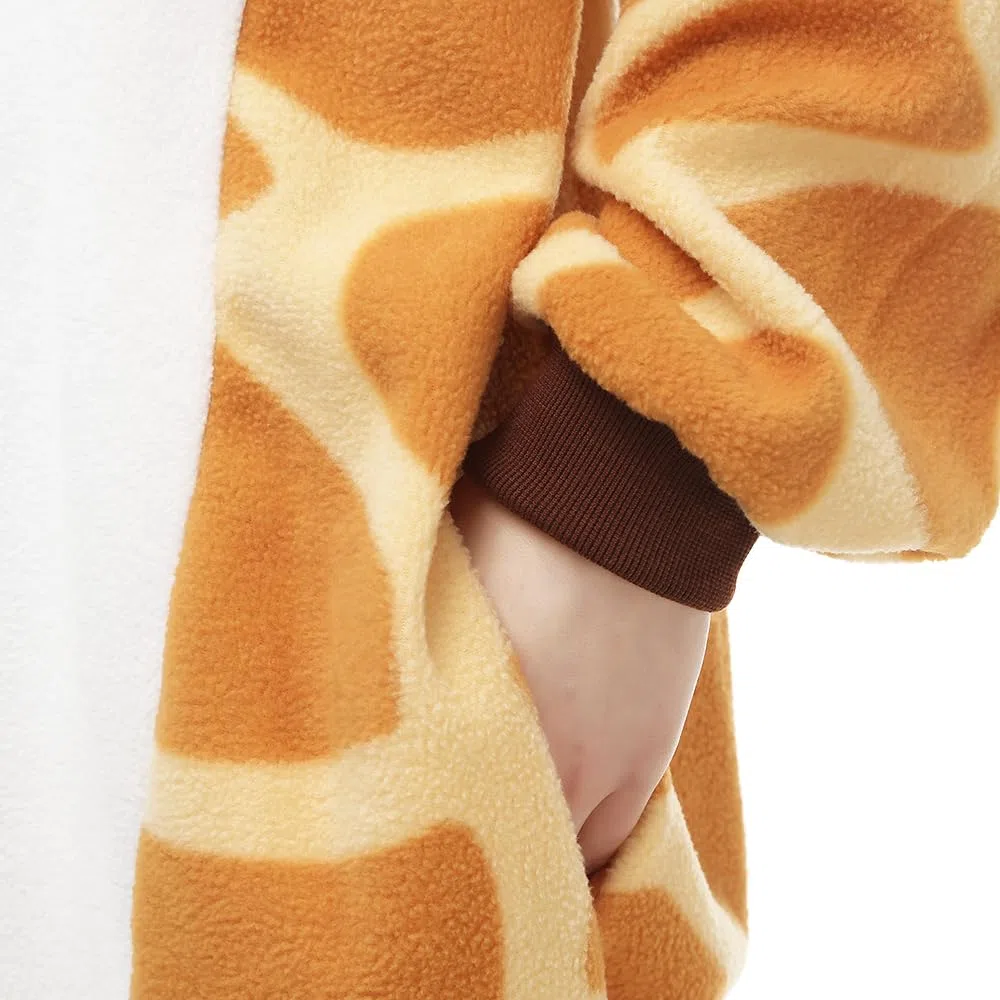 NAITOKE Disfraz de animal para adultos, disfraz de Halloween, pijama de una pieza para mujeres, hombres y adolescentes