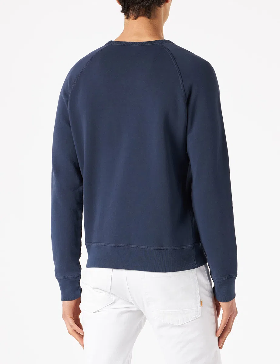 Blauer Felpa Girocollo Sudadera para Hombre