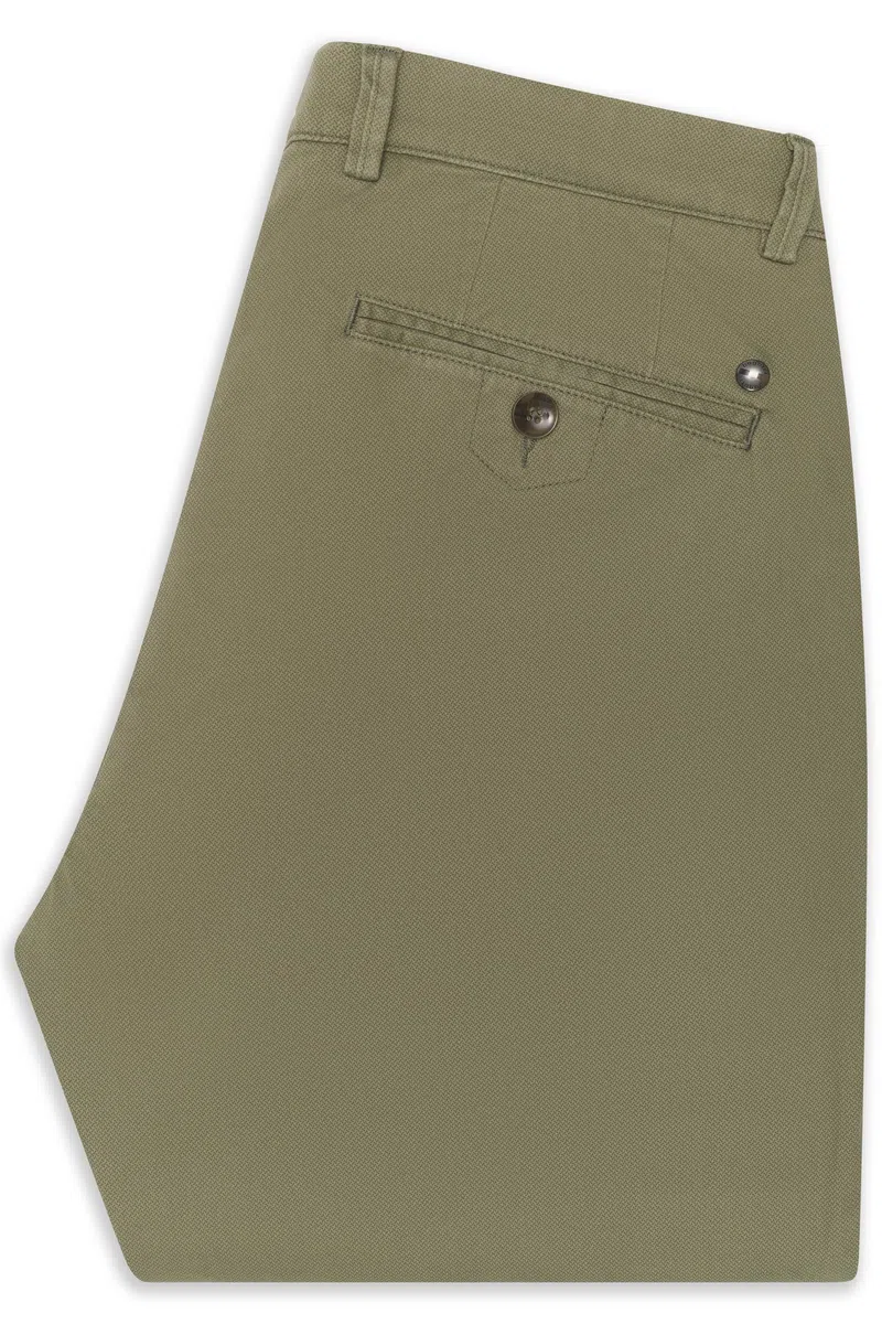 Bugatti Pantalones Chinos para Hombre, Corte Moderno, de algodón elástico