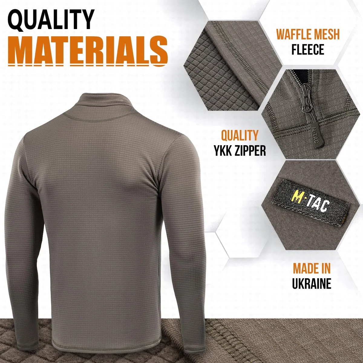 M-Tac Pantalones de compresión térmica para hombre, capa base con forro polar, para clima frío, nivel 2 ECWCS