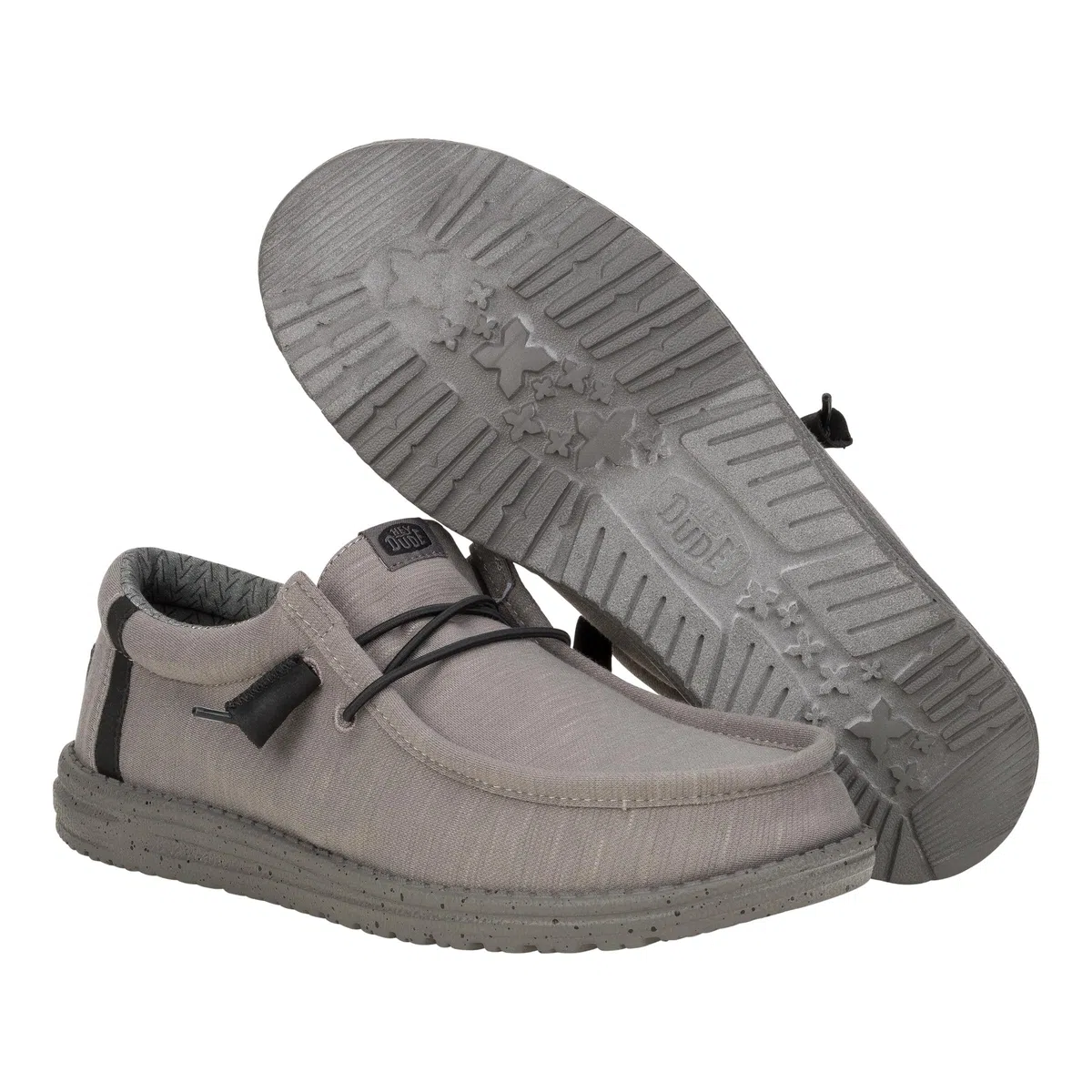 Hey Dude Wally Stretch Fleece - Zapatos Estilo Mocasín para Hombre