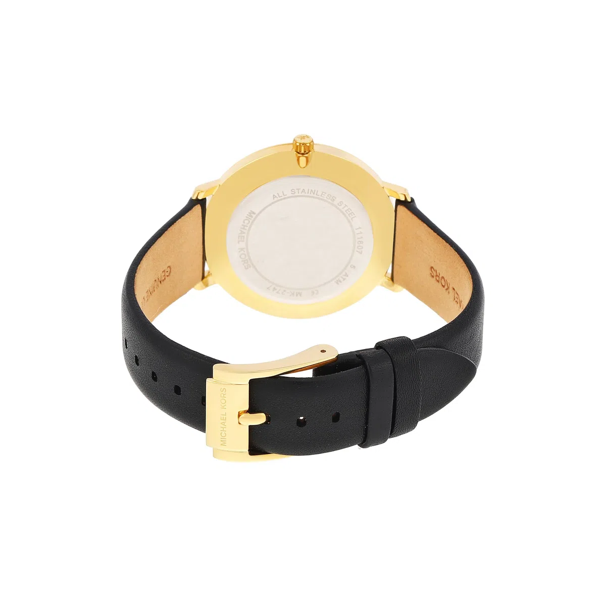 Michael Kors Pyper Reloj para Mujer, Movimiento de Cuarzo de Tres Agujas con Correa de Piel