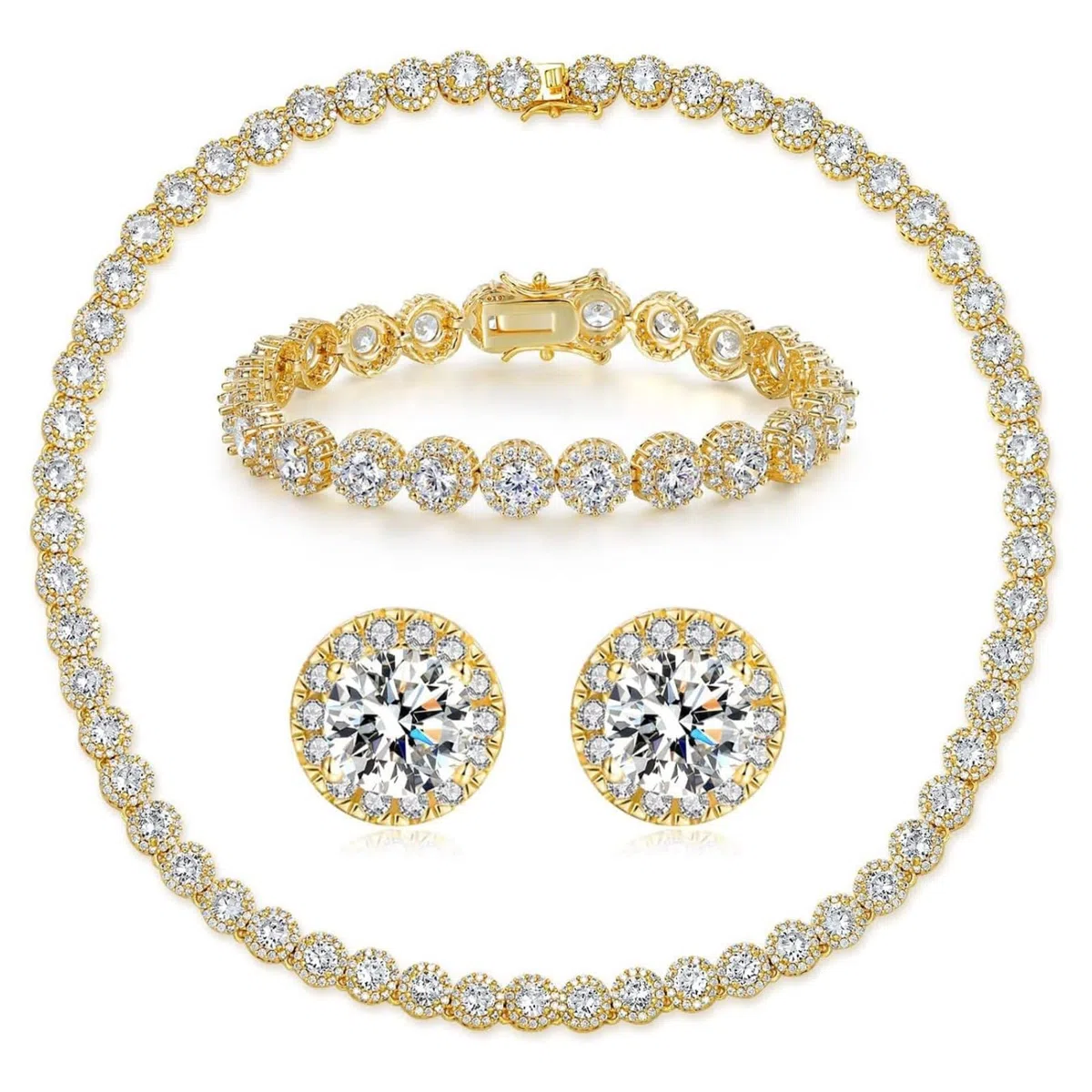 Pulsera de tenis cubana de circonita cúbica cuadrada, corte esmeralda