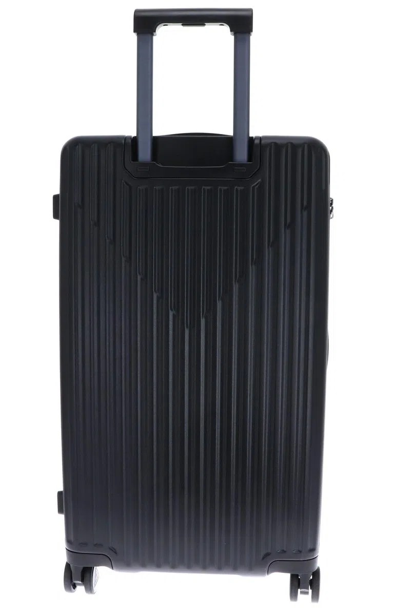 GUESS Trolley Olbia Shell Trunk Black Negro 73cm