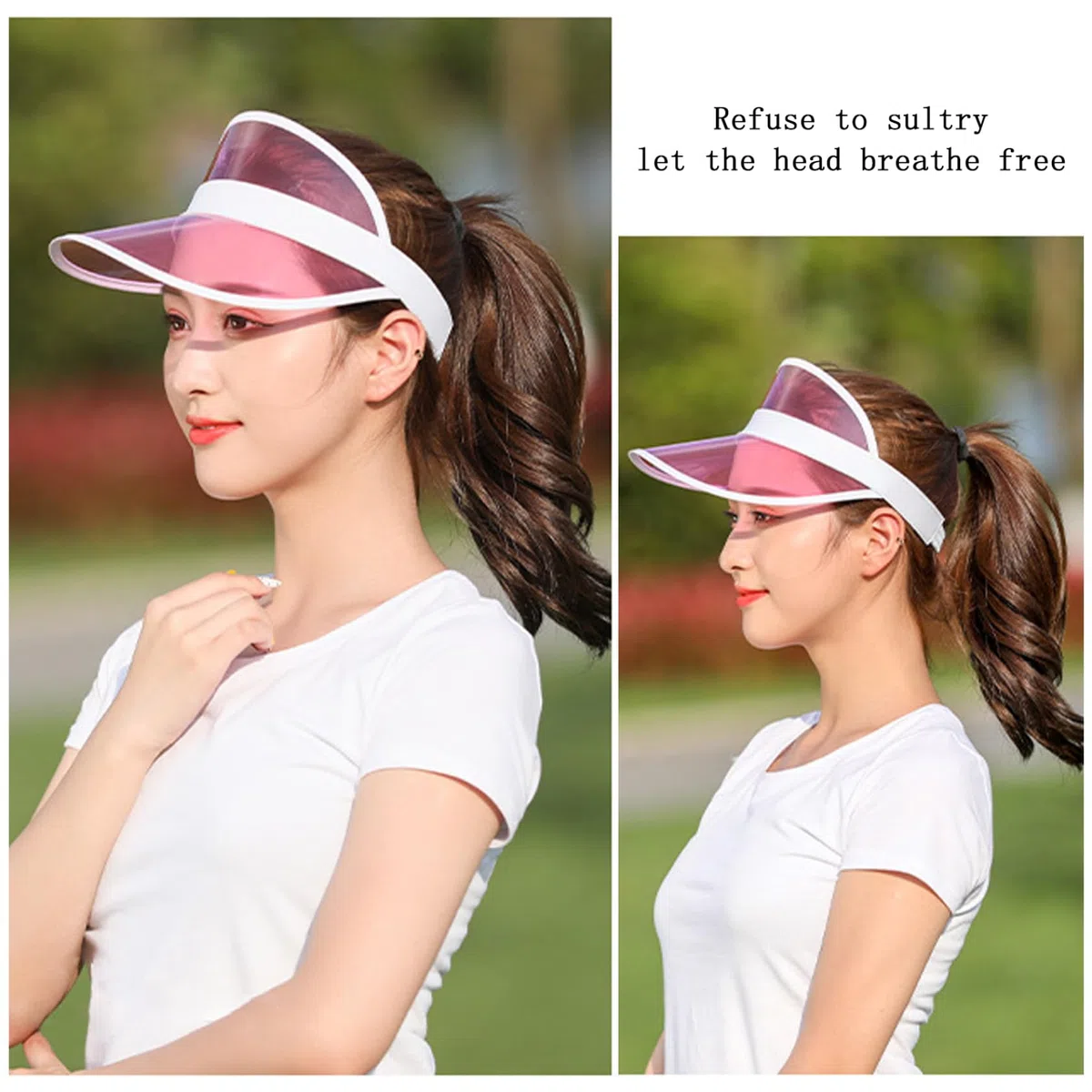 8 Uds. Viseras de plástico para Mujer, Visera Deportiva de Verano para Pub, Golf, Visera de neón para Exteriores de los años 80, Accesorios para Disfraces, Juego de Recuerdos de Fiesta