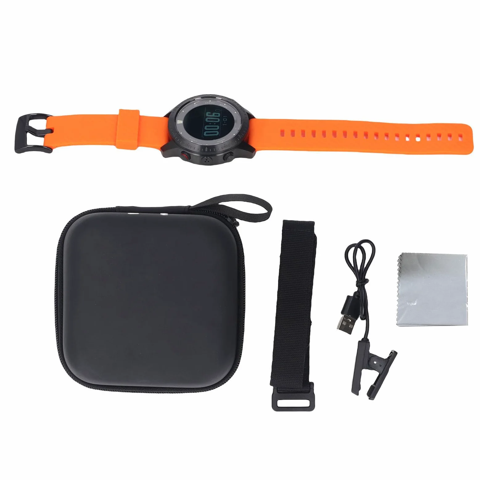 Dioche Reloj Deportivo Reloj de Buceo Profesional con Computadora - Resistente Al Agua hasta 328 Pies - Batería de Larga Duración - Notificaciones Inteligentes - Materiales Livianos de Titanio y