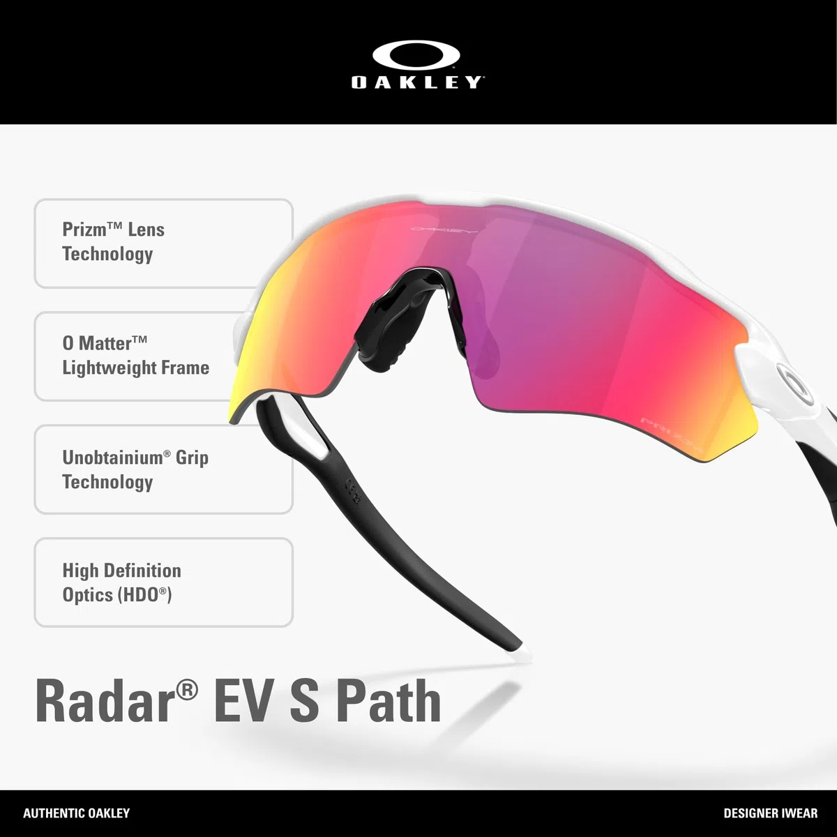 Oakley Radar EV S Path OO9510 - Gafas de sol para hombre y mujer