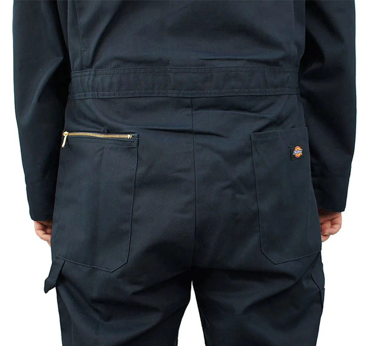 Dickies Mono de Manga Larga de Sarga de 20 g para Hombre, 18 g, Negro, M