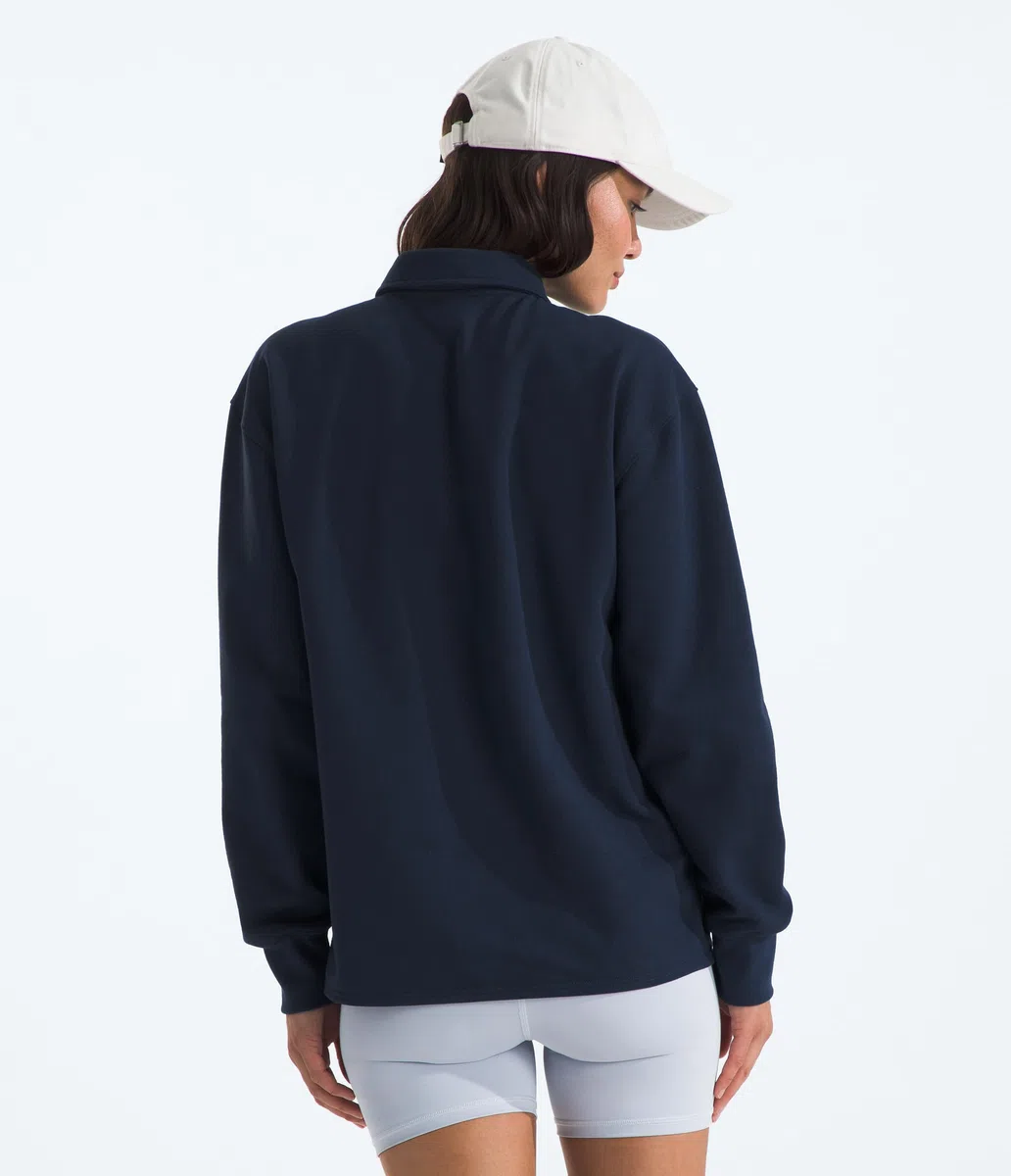 The North Face Long Sleeve Heritage Patch Rugby Shirt Camisa de Rugby de Manga Larga con Parche Heritage Mujer