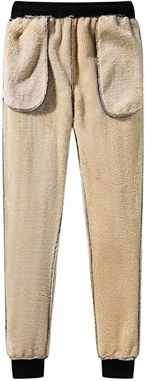 Cálidos Pantalones De Chándal De Invierno con Forro Polar Interior, Pantalones De Chándal Cálidos Pantalones De Chándal Deporte Casual, Pantalones Largos con Cordón Y Pantalones De Chándal con