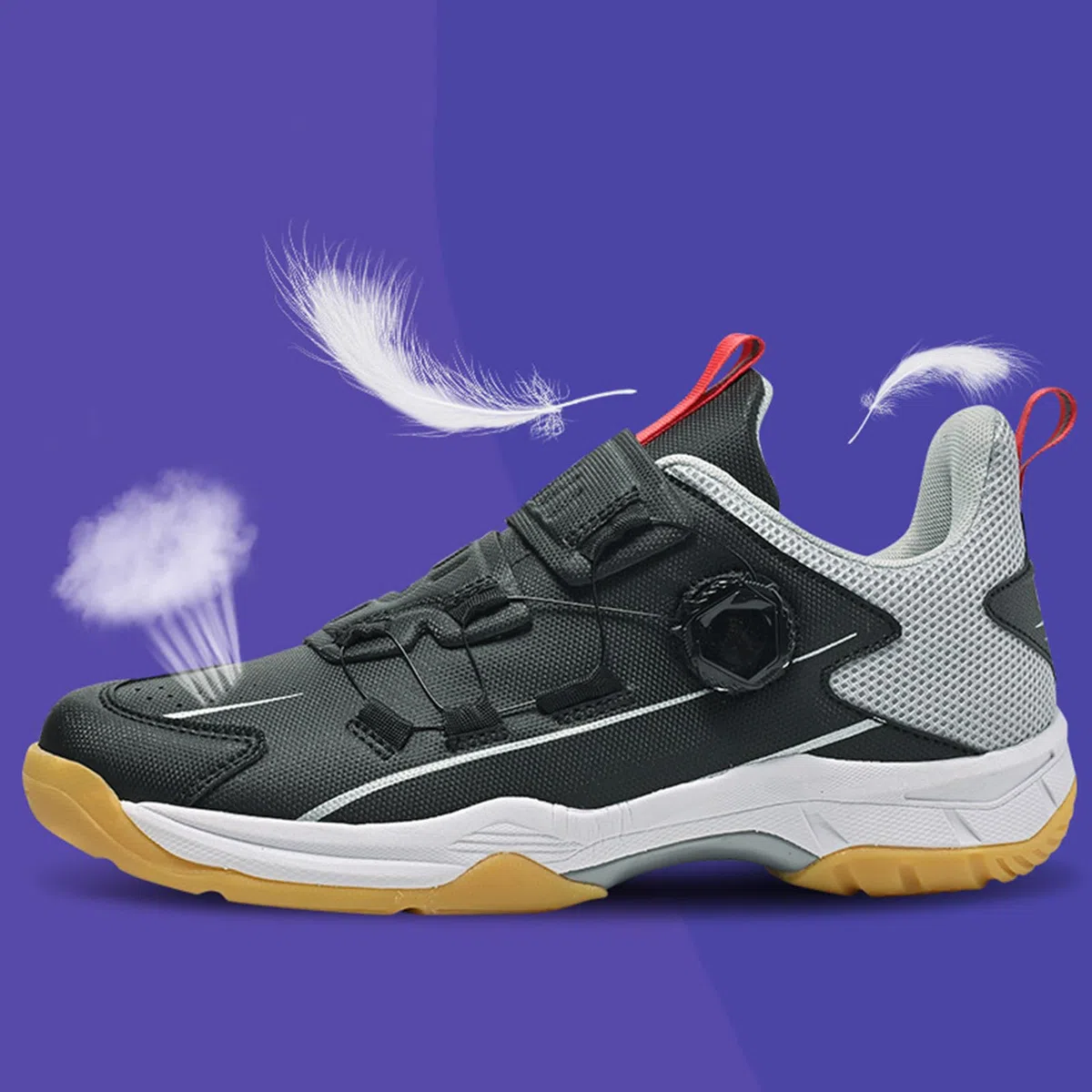Zapatos De BáDminton Unisex Adulto,Zapatillas De Tenis De Mesa Hombre,Zapatillas Ligeras De BáDminton,Antideslizantes,Ligeras Adecuado para Tenis BáDminton Senderismo Deportes Fitness
