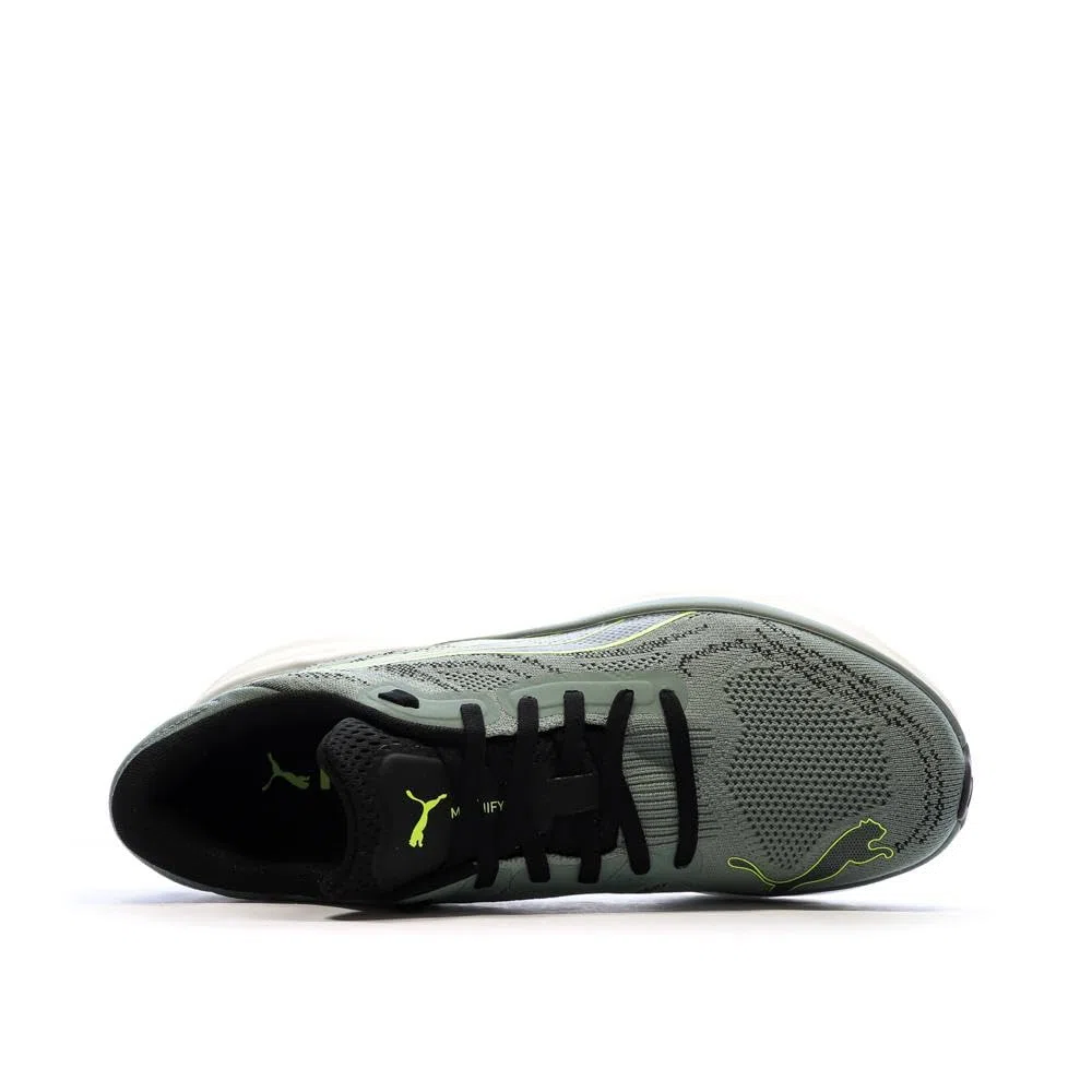 PUMA Zapatillas de running Verde Hombre Magnify Nitro