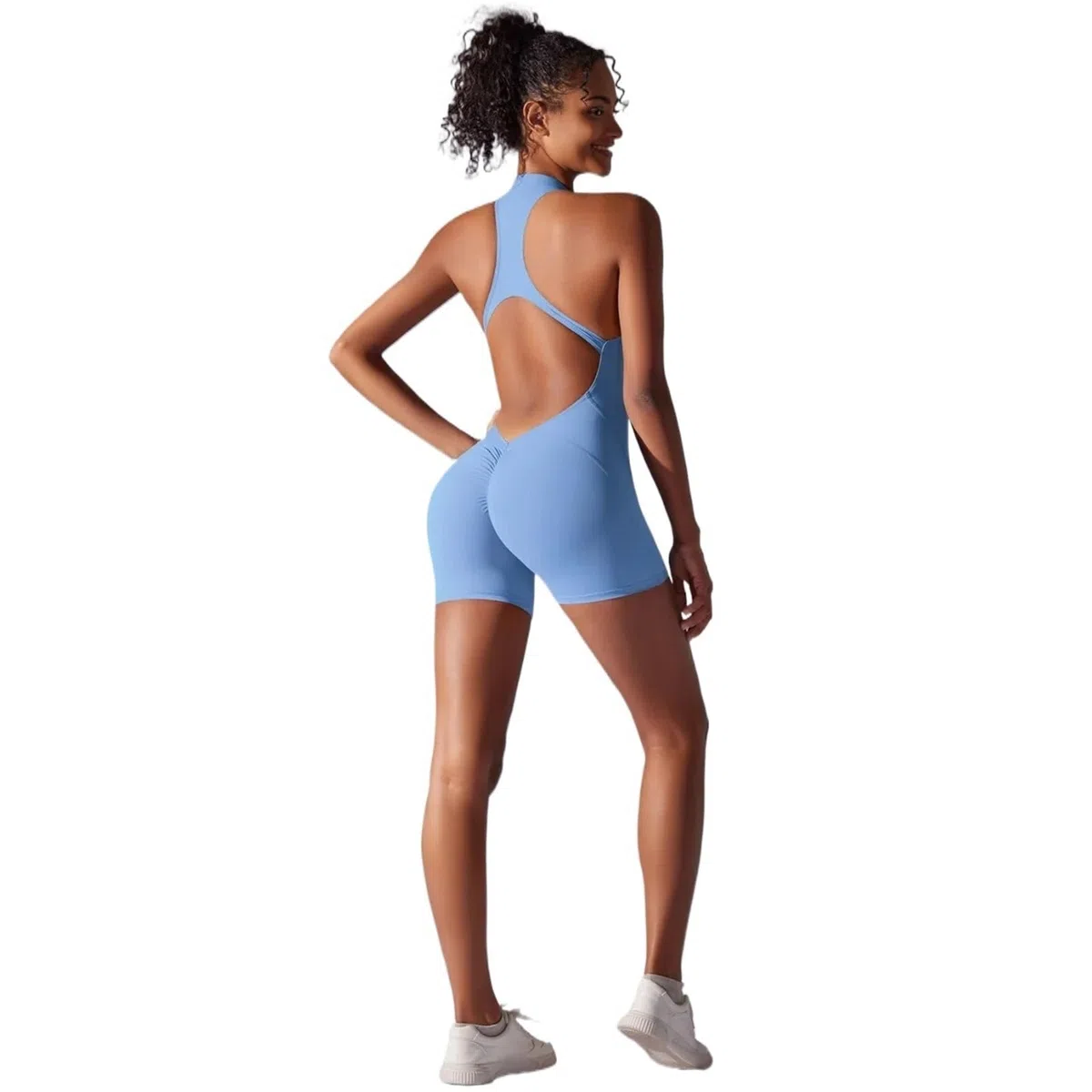 Mono de Yoga Monos de Yoga sin Costuras, Ropa Deportiva Fitness una Pieza for Mujer