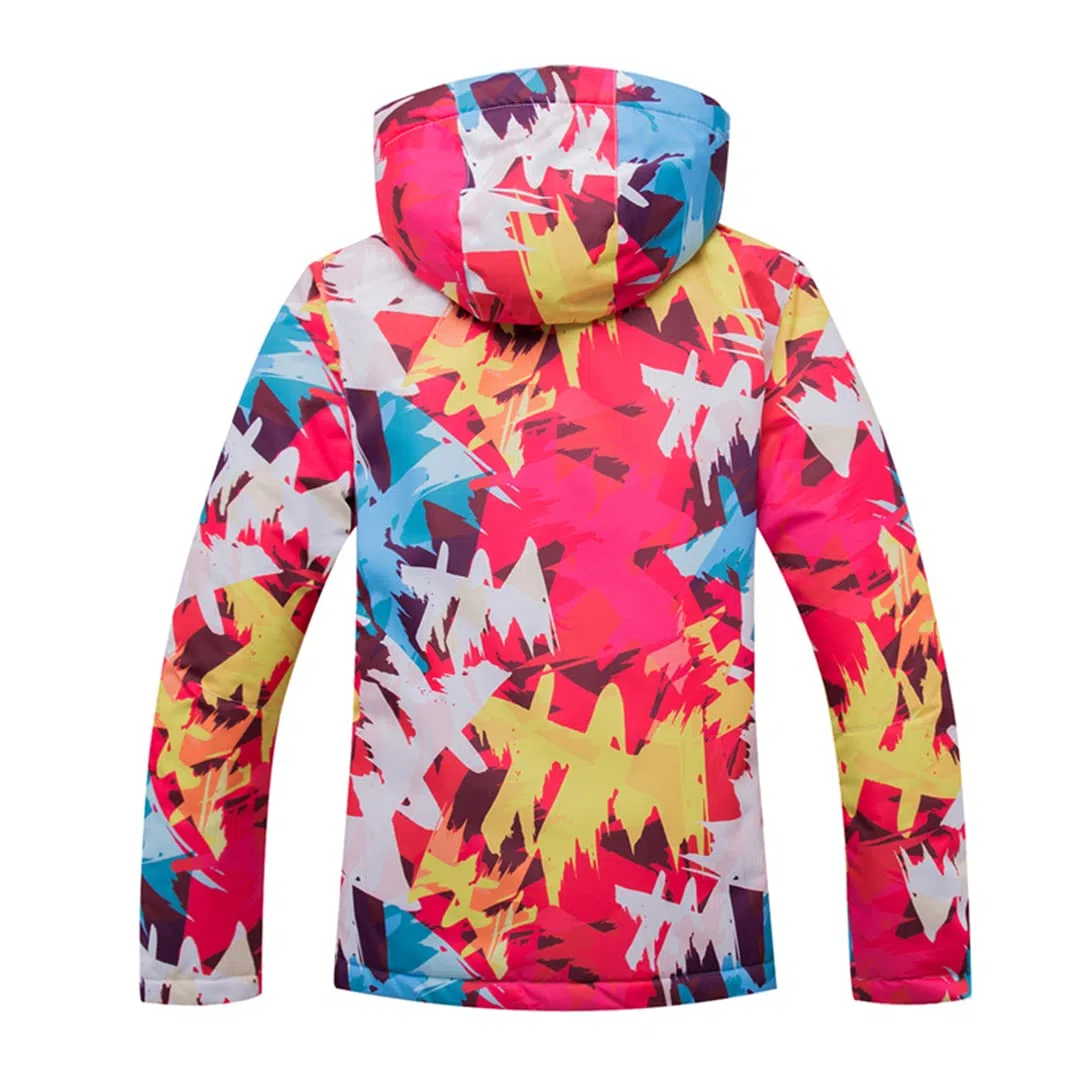 Disimlarl Ropa de esquí para mujer, traje de invierno y deportes al aire libre, chaqueta de nieve + tirantes, Picture Jacket2, XXL