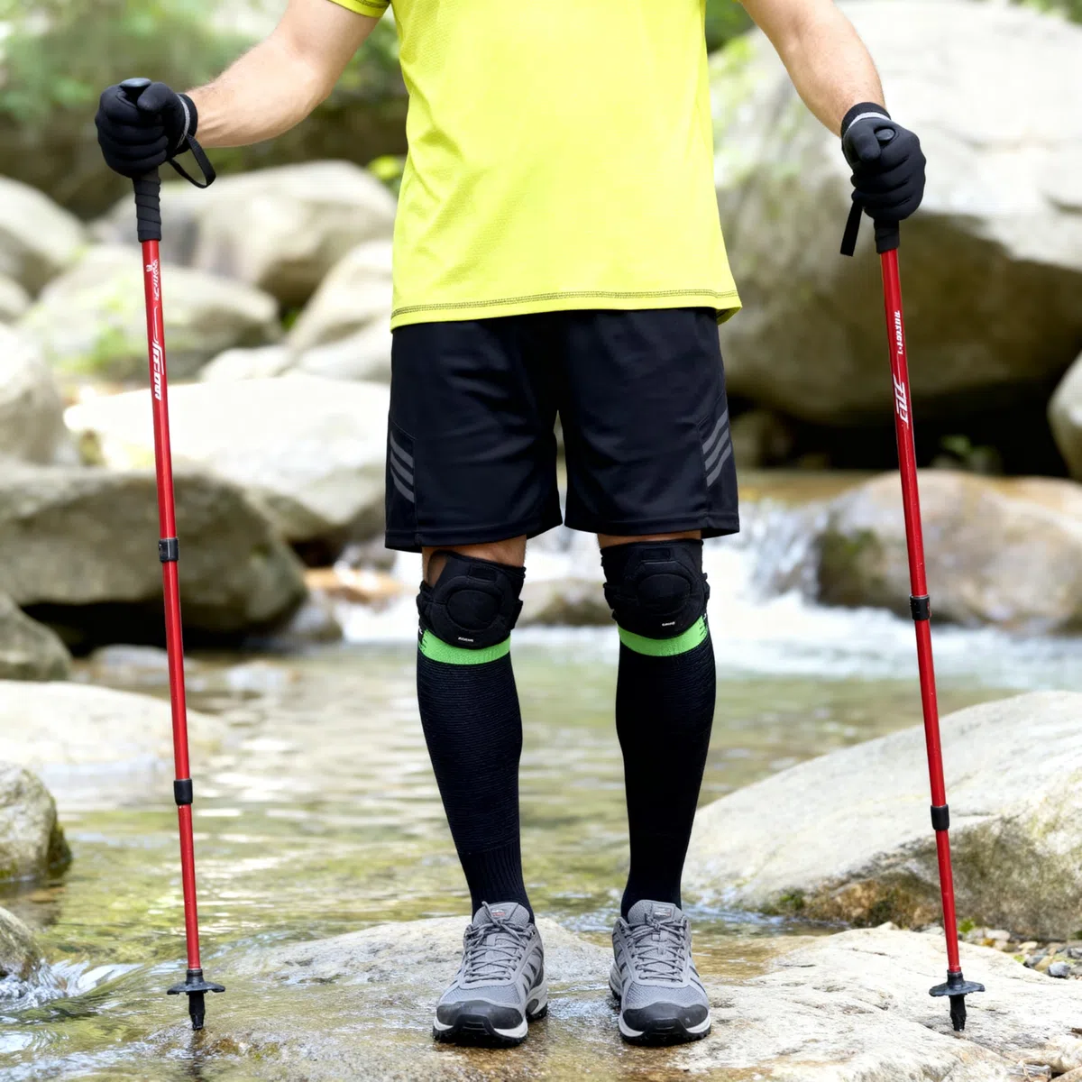 OTTERSHELL Calcetines impermeables de rodilla de lana merino. Caliente y respirable. Tela compuesta de 3 capas, elimina la humedad para senderismo, senderismo, esquí