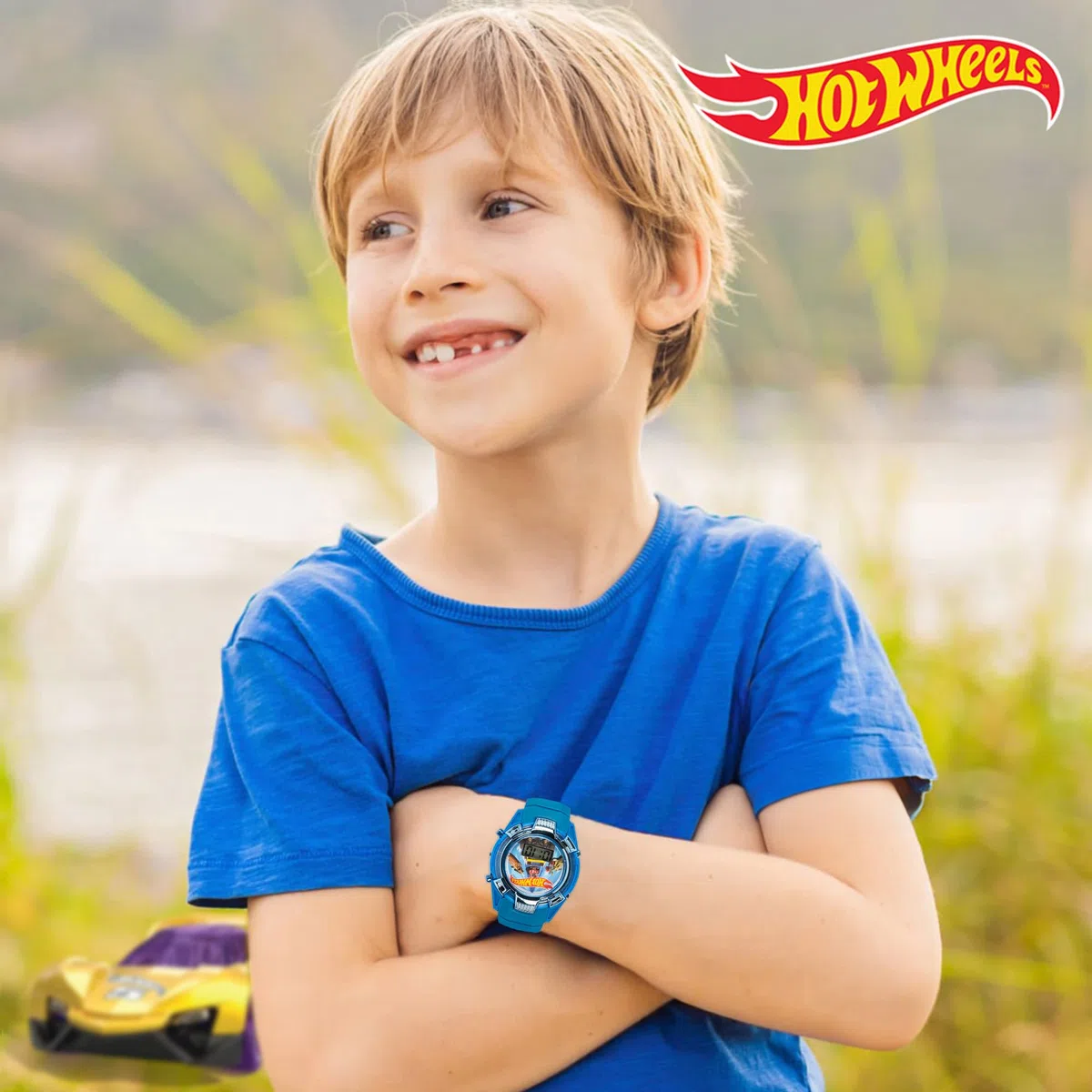 Accutime Reloj Digital para Unisex-niños de Cuarzo con Correa en Plástico HTW4028