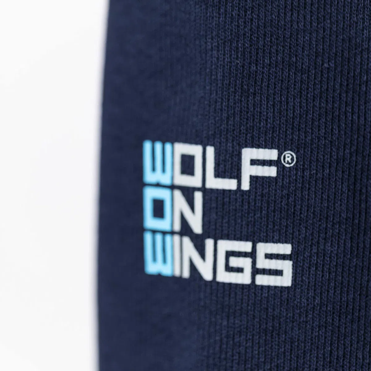 Sudadera de pádel Azul Marino Wow Spirit para Hombre Wolf On Wings