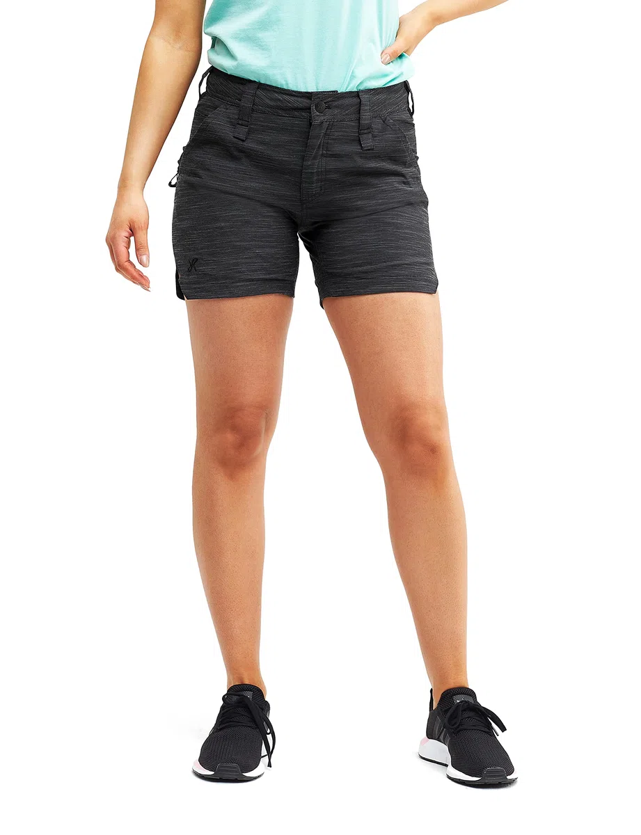 RevolutionRace Hike & Dive Shorts para Mujer, Pantalones Cortos Híbridos de Senderismo