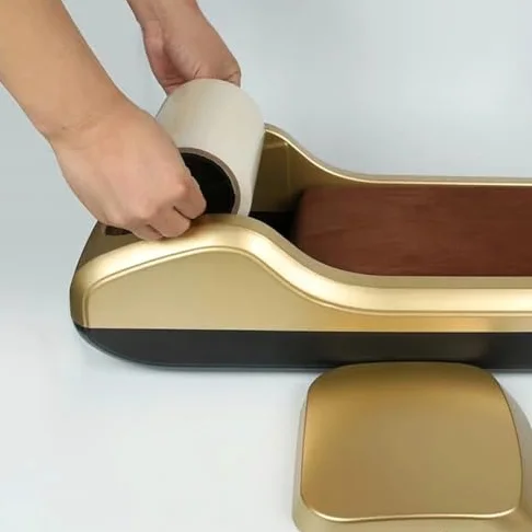 Rollos de recambio desechables para cubierta de zapatos para dispensador automático, protección de sala limpia, impermeable, antideslizante, duradero, ideal para uso médico, de laboratorio e