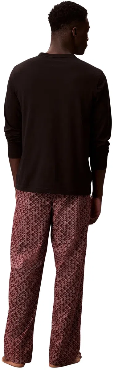 Calvin Klein Set de pijama Hombre Tee Pant Set largo