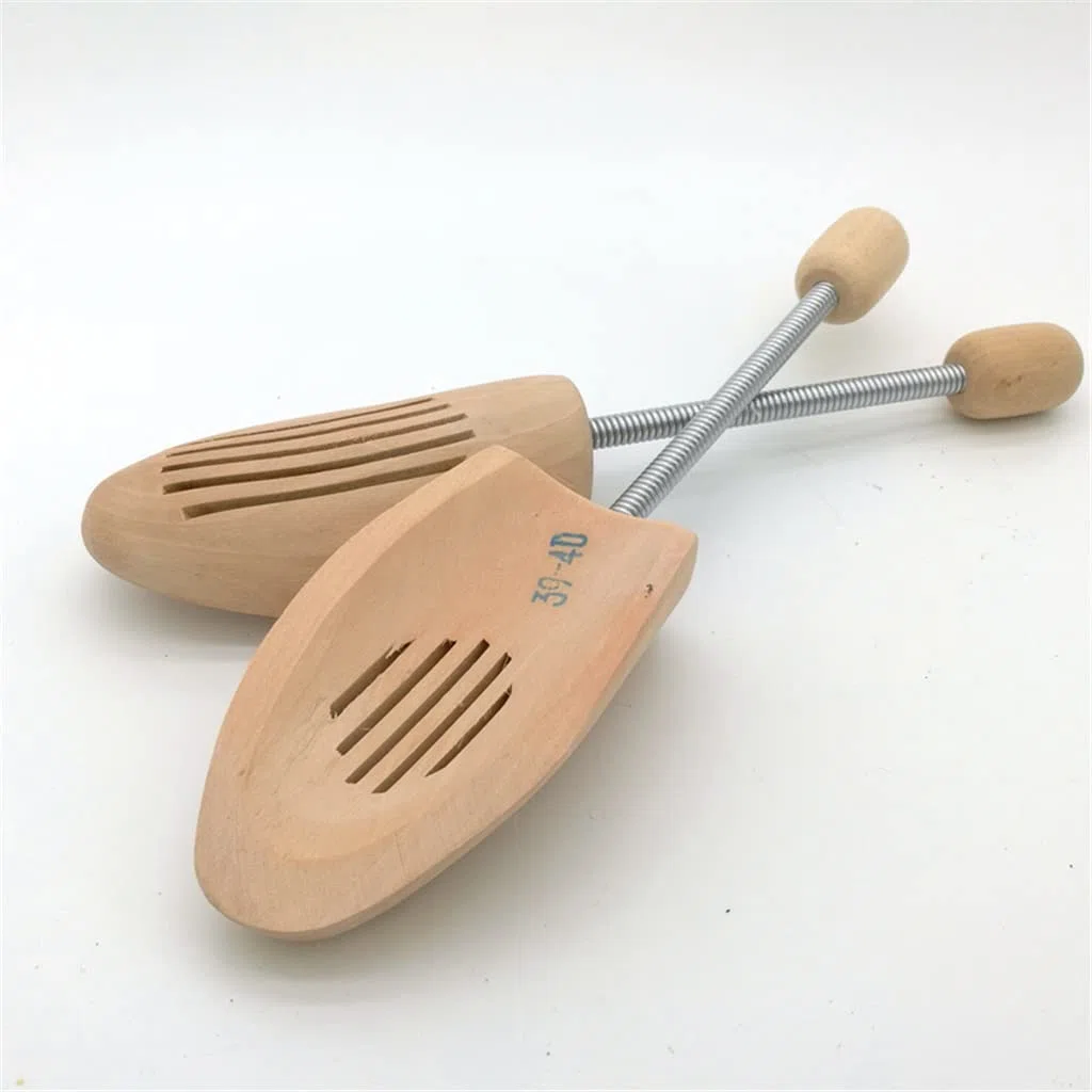 Camillas para Zapatos, Horma de Madera Ajustable for Zapatos, Varios tamaños, Natural(37 38)