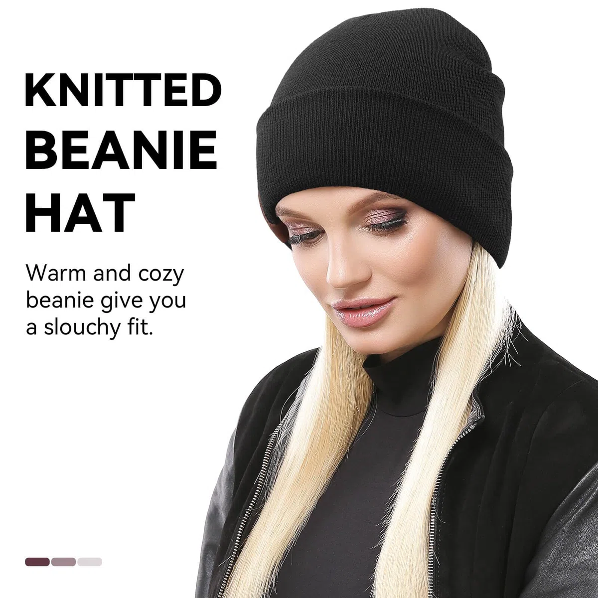 OZERO Gorro Beanie, Gorro de Punto para Hombre y Mujer