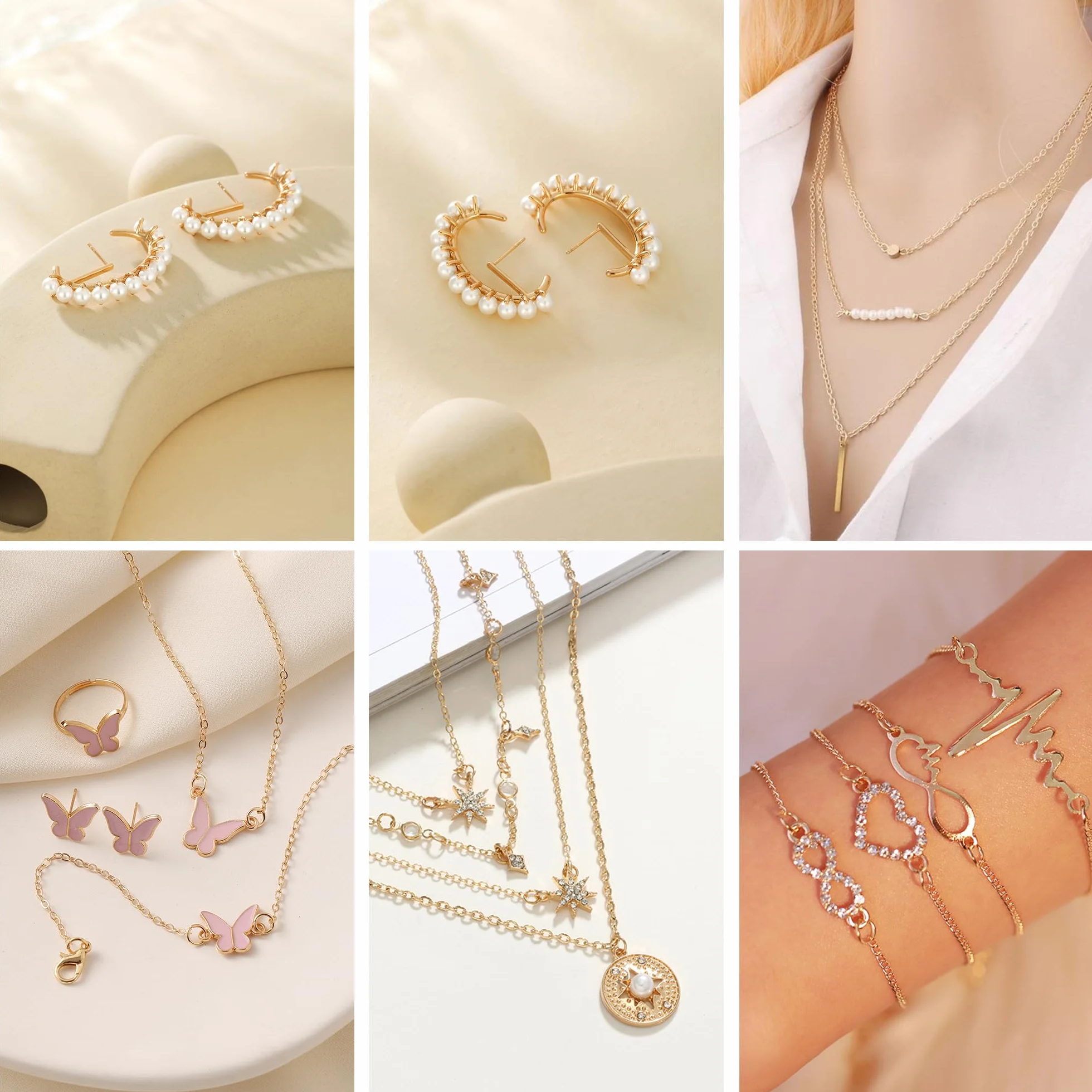 Calendario de Adviento 2025 de Navidad para mujer, pulsera de moda, collar y aretes, cuenta regresiva de 24 días, regalo sorpresa de Navidad para hija, novia, esposa, mamá (rosa)