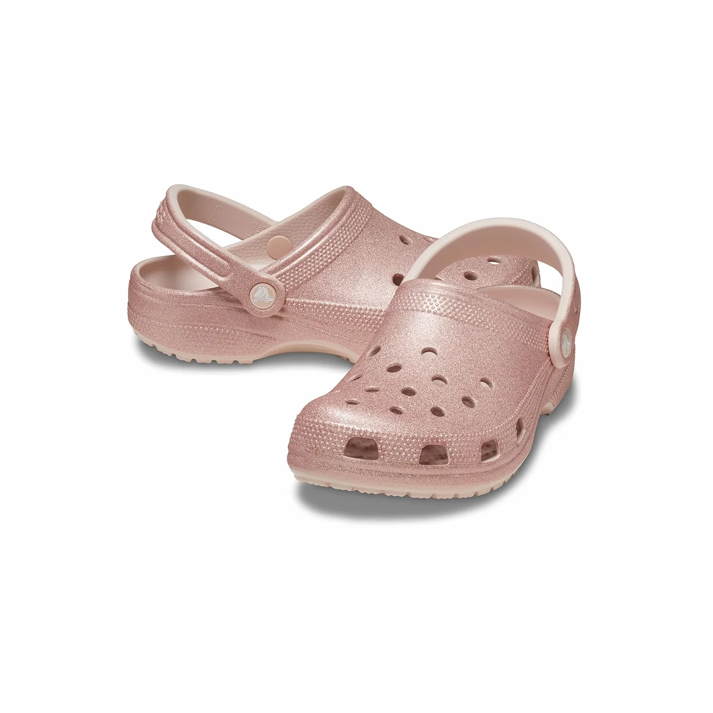 Crocs Classic Glitter Clog 37-38 EU Quartz Glitter