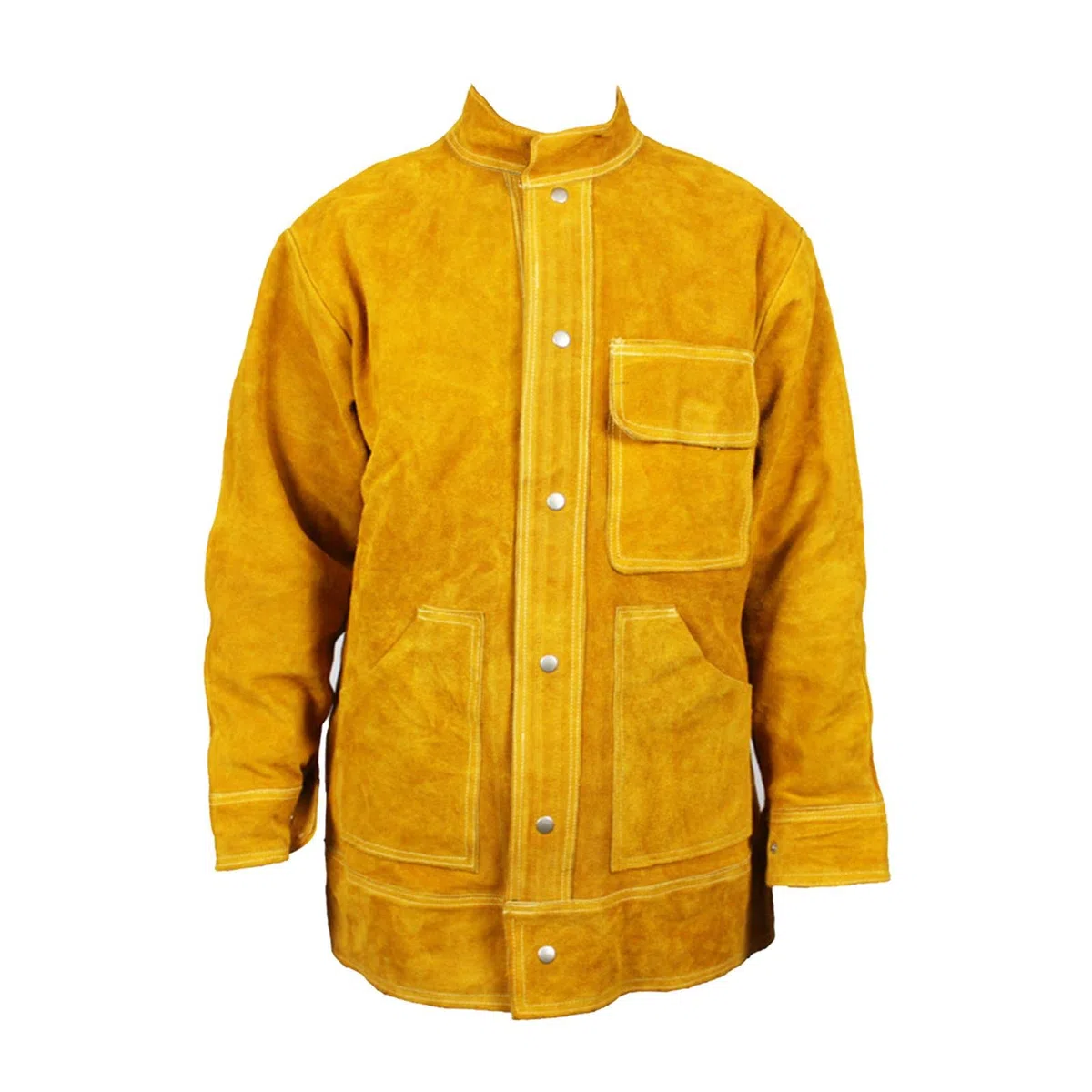 Chaqueta de Soldar de Cuero de, Delantal Protector, Traje de Soldador