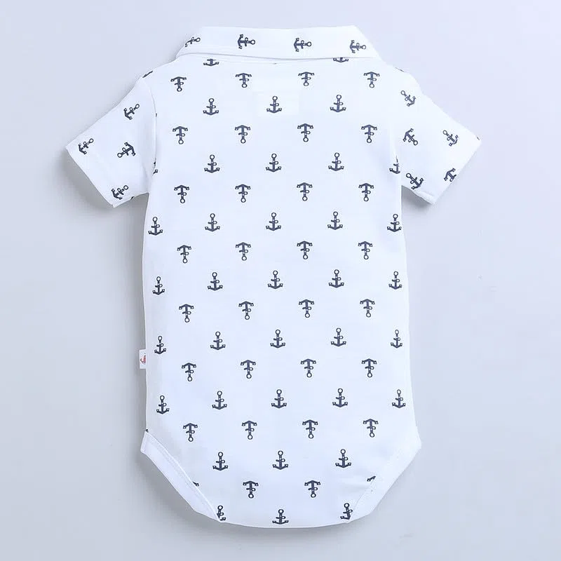 BUMZEE Body y pantalón corto de algodón estampado para niño