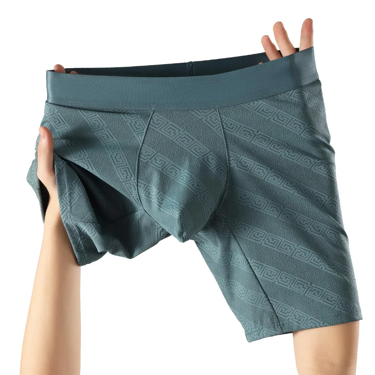 Faringoto Calzoncillos tipo bóxer para hombre, ropa interior de pierna extendida