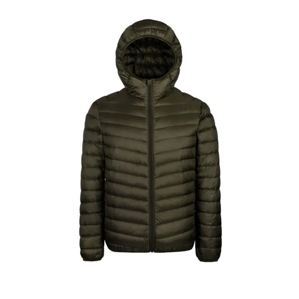 Chaqueta De Plumón For HombreChaqueta De Plumón UltraligeraAbrigo Cálido Y Ligero For HombreAbrigo con Capucha(Medium)