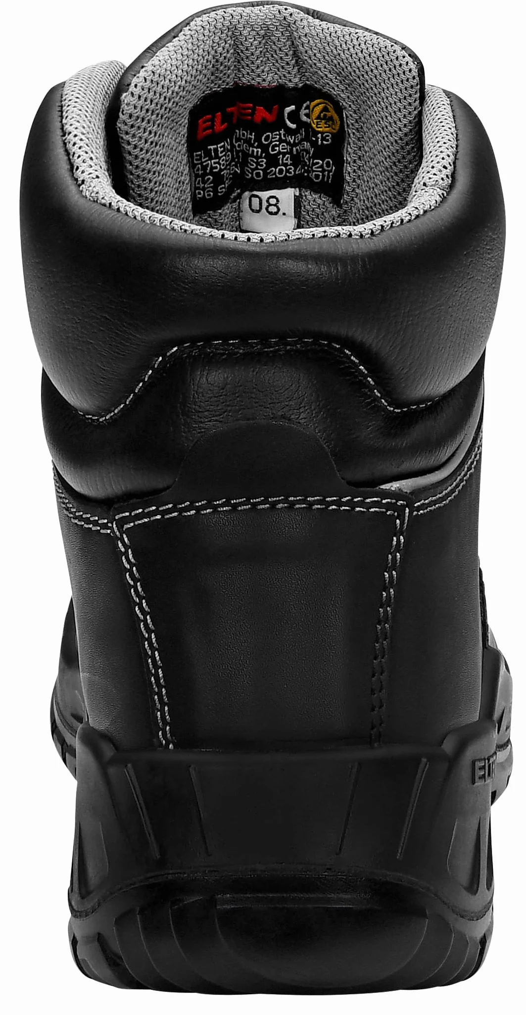 Elten 765861-38 - Tamaño 38 esd s3'renzo xw mediados' zapato de seguridad - multicolor