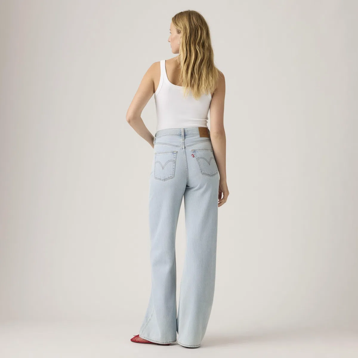 Levi'S Ribcage Wide Leg H223 - Jeans Mujer