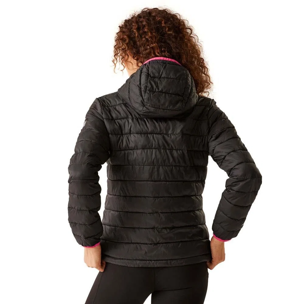 Regatta Regatta Women's Hooded Hillpack II Jacket Abrigo acolchado con capucha y cremallera Hillpack II Packaway de Regatta para mujer Mujer