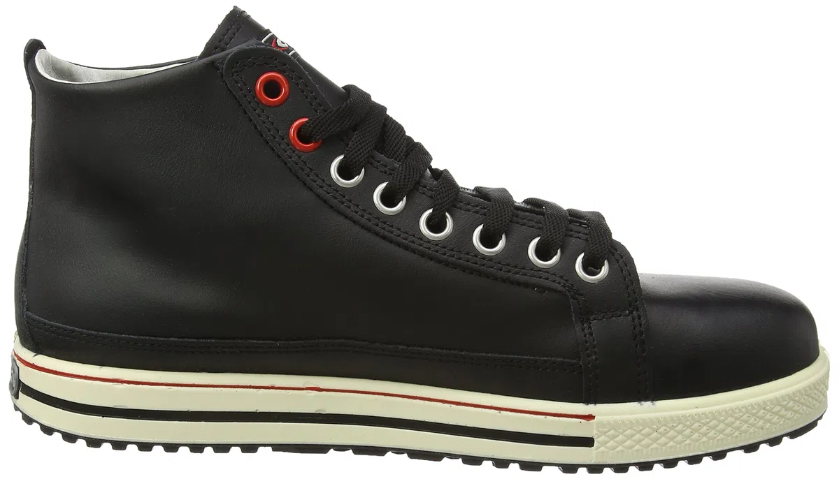 Cofra 35040-001.W42 - Zapatillas de Seguridad (Talla 42, S3 SRC, Color Negro y Blanco)