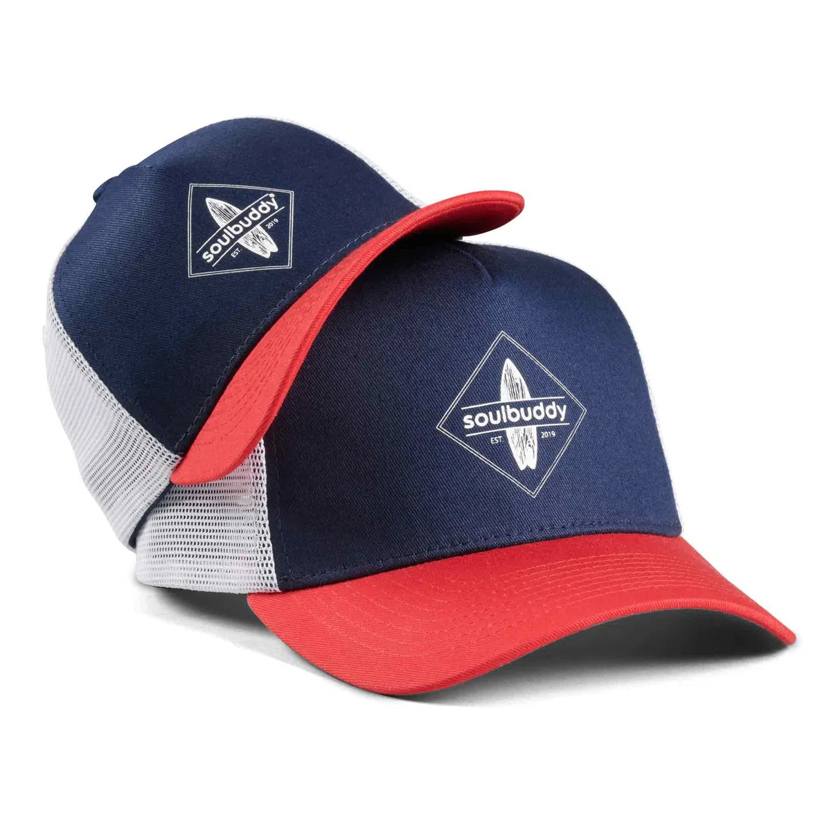Soulbuddy Gorras Padre Niño Trucker – Lote de 2 Gorras Familia – Papá e Hijo/Hija – Look Mini-me – Idea Regalo Día del Padre
