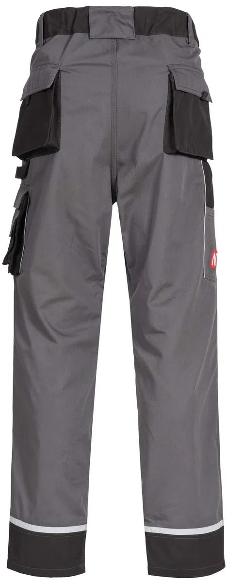 NITRAS Motion Tex Plus Pantalones de Trabajo - Multibolsillos - Pantalones para Trabajar - para Obras - Electricistas - Mecánicos - Carpinteros