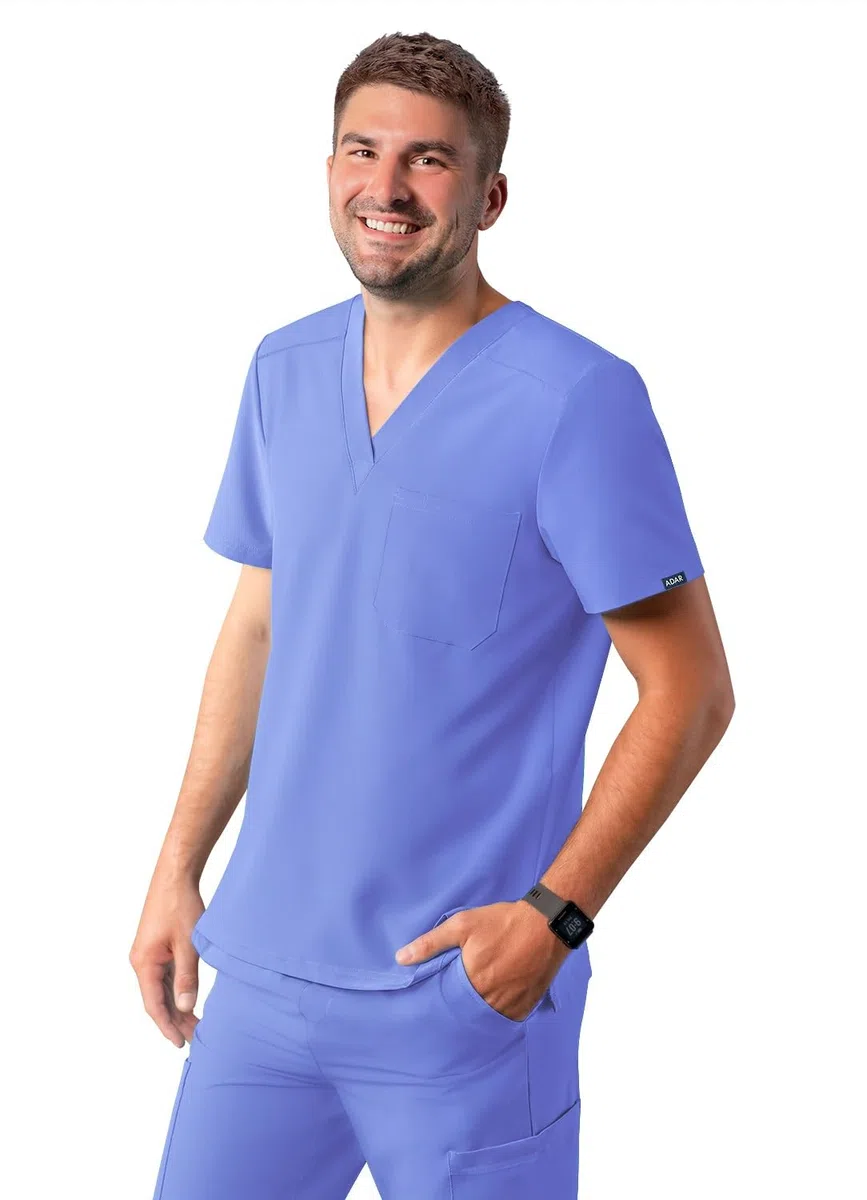 Adar Adición Fregar por Hombre - Clásico V-Cuello Fregar Top