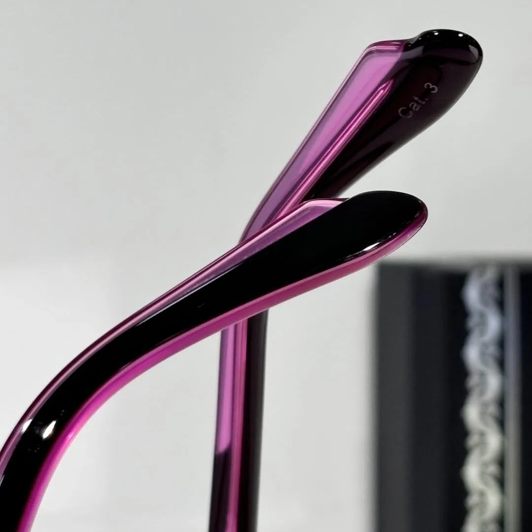 Gafas de sol de moda para mujer, montura de acetato para hombre.