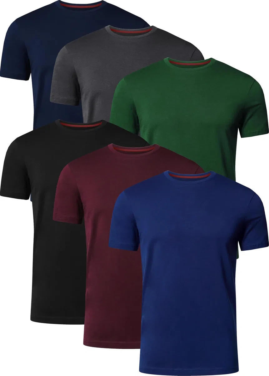 FULL TIME SPORTS Camisetas Manga Corta Hombre Deporte 6X Tshirt Polo FTS-634