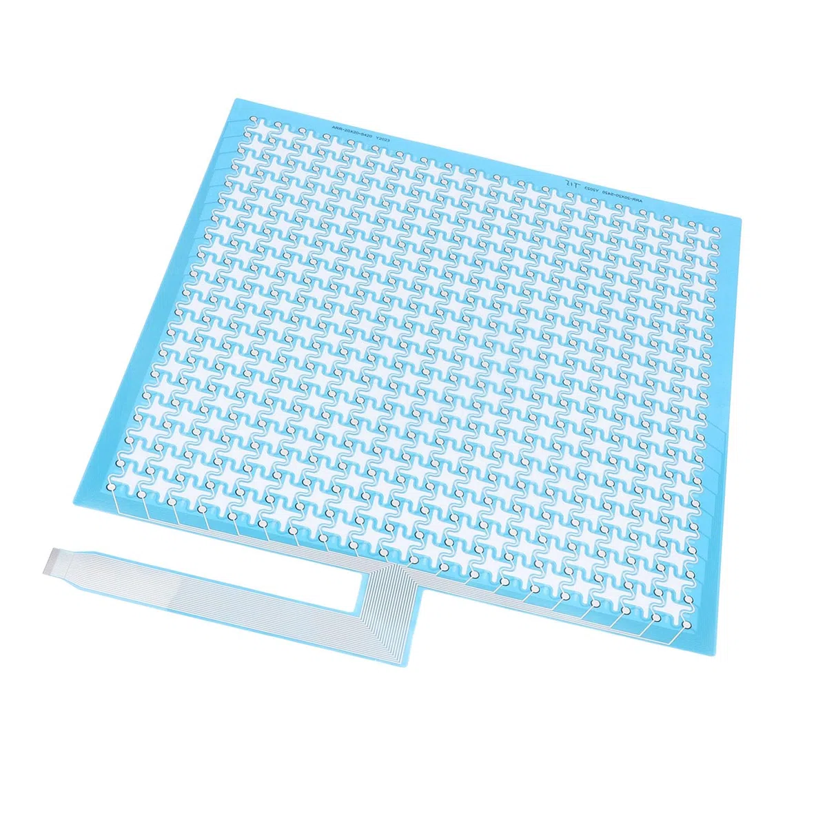 Sensor de Presión de Película Flexible, Sensor de Presión Resistente a las Arrugas Delgadas de 3 Kg con 400 Puntos de Inducción para la Aplicación del Colchón de Cojín