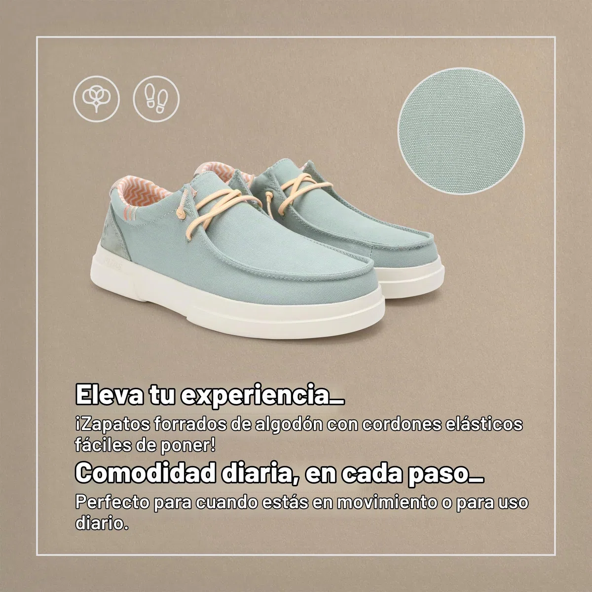 PITAS | SIRMIONE | Mocasines de Mujer | Náuticos Casual | Zapatillas de Tela | Zapatos sin Cordones | Deportivas Casuales | Calzado de Walkinpitas