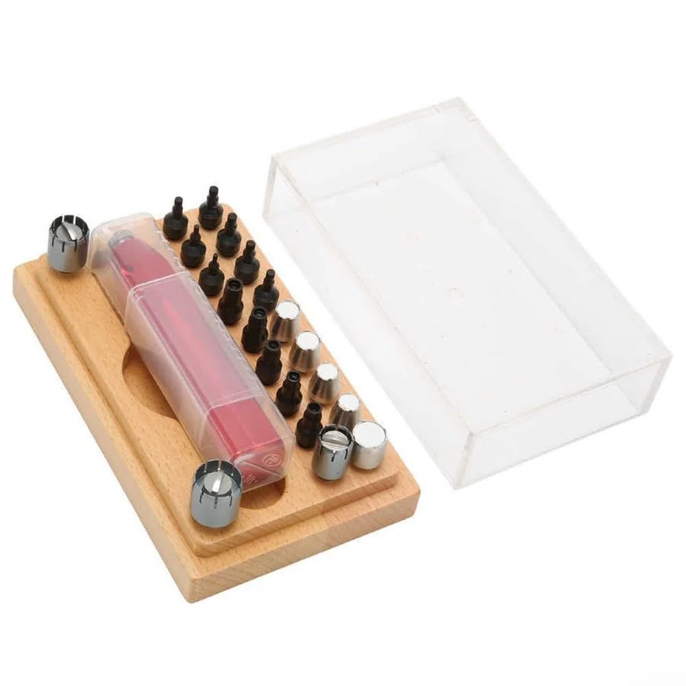 Kit Reparación Relojes para profesional con 20 Cabezales Kit