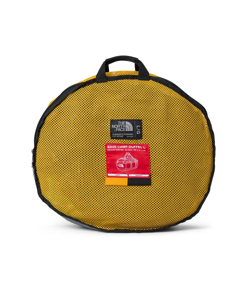 THE NORTH FACE NF0A52SB4WP1 BASE CAMP DUFFEL - L Sports backpack Unisex Adult Summit Gold-TNF Black-N Tamaño OS