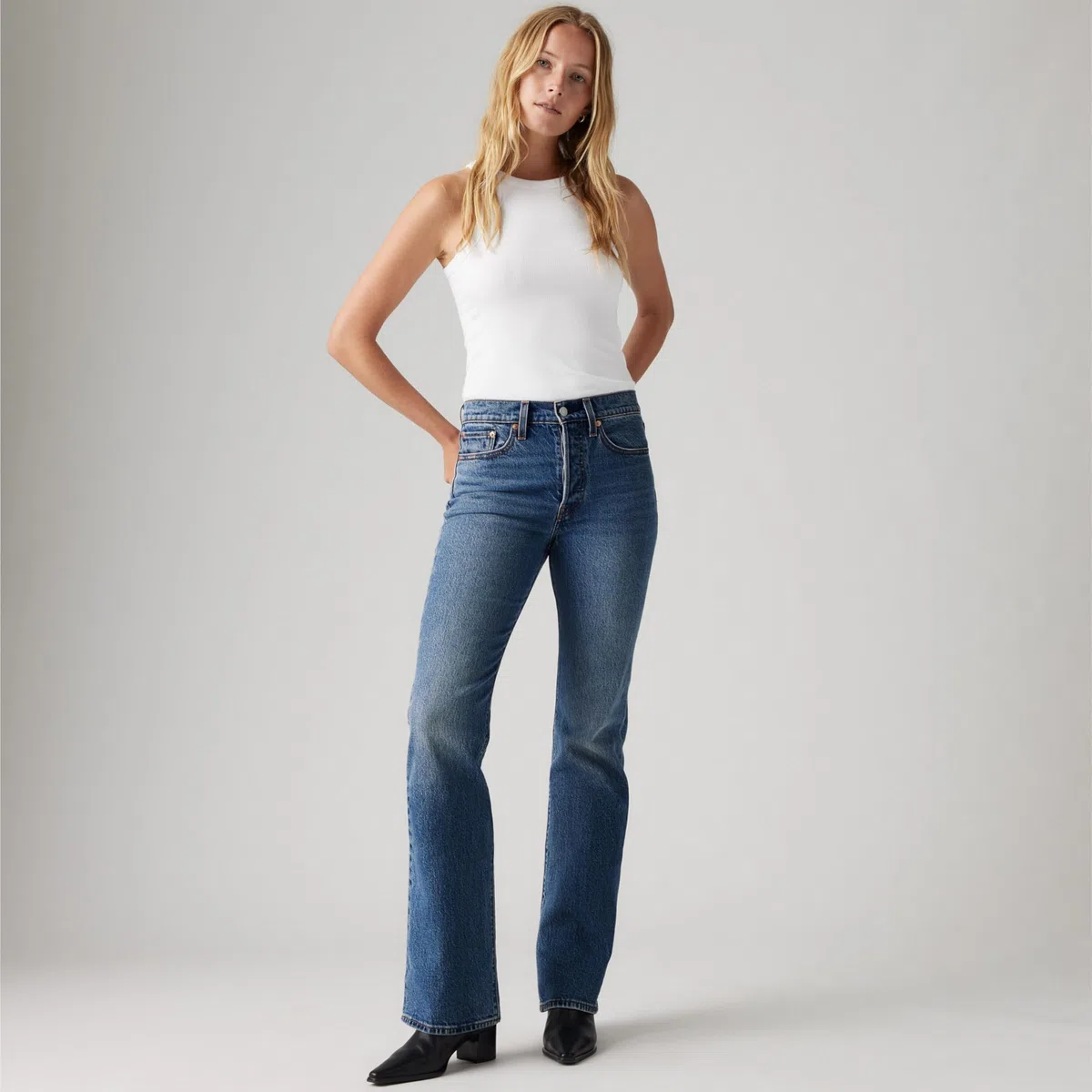 Levi'S Wedgie Boot - Jeans Mujer
