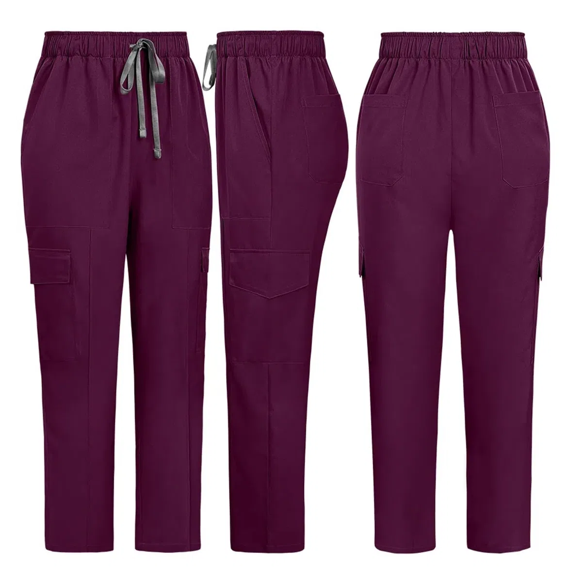 Uniformes médicos Bata Uniforme Mujer artículos de enfermería Accesorios Enfermeras clínica Traje médico salón Belleza SPA para AtencióN MéDica, SalóN De Belleza(Orange,M)