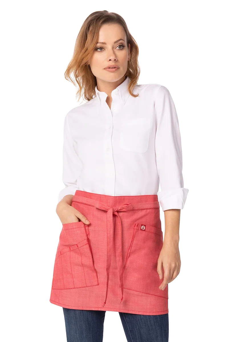 Chef Works Delantal unisex Medford para camarera