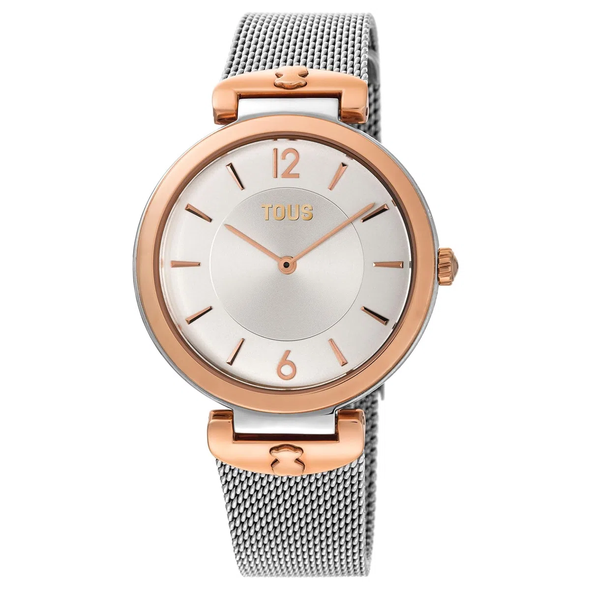 TOUS Watches s-Mesh Reloj para Mujer Analógico de Cuarzo con Brazalete de Acero Inoxidable 700350285