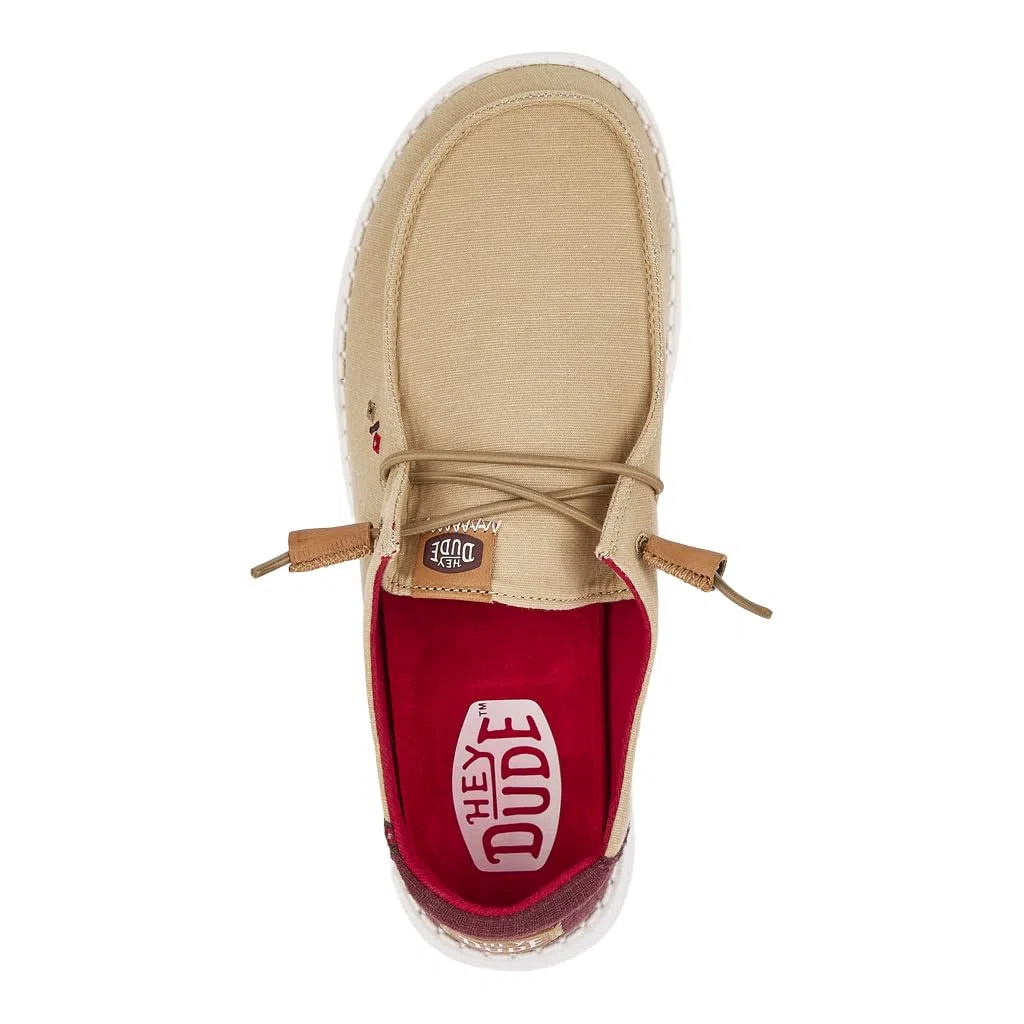 Hey Dude Wendy Chambray Boho - Zapatos Estilo Mocasín para Mujer